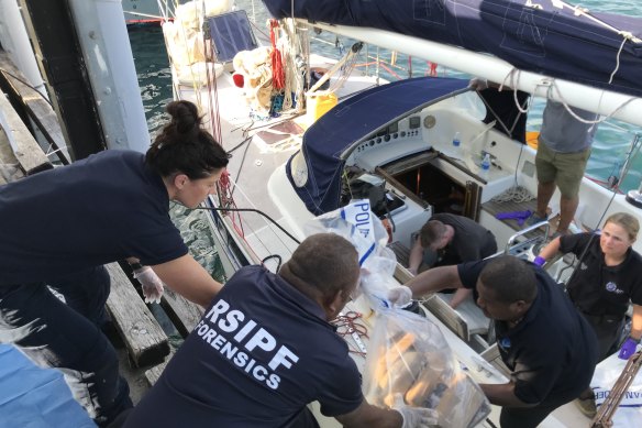 A Belgian yacht carrying 500kg of South American cocaine was intercepted in Solomon Islands, bound for Australia in 2018. Global and domestic crime syndicates are co-operating to capture Australia’s premium cocaine prices.