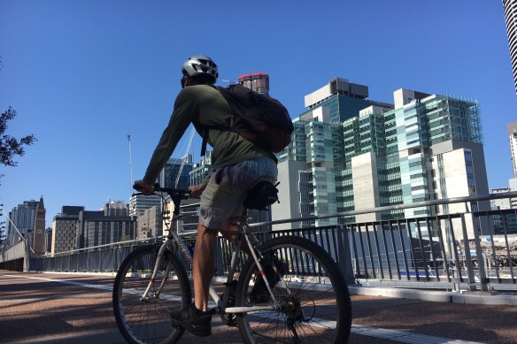 Active transport advocates say central Brisbane is still dangerous for cyclists and scooter riders.