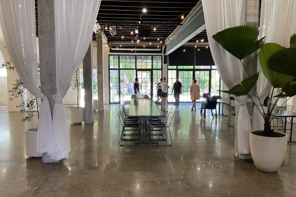 The garden-styled Lussh events space is quietly building business.