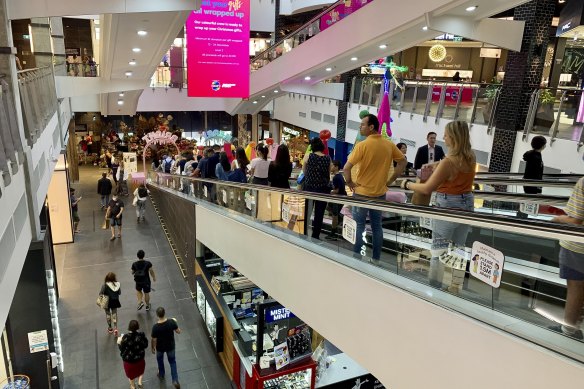 Broadway Shopping Centre in inner Sydney.