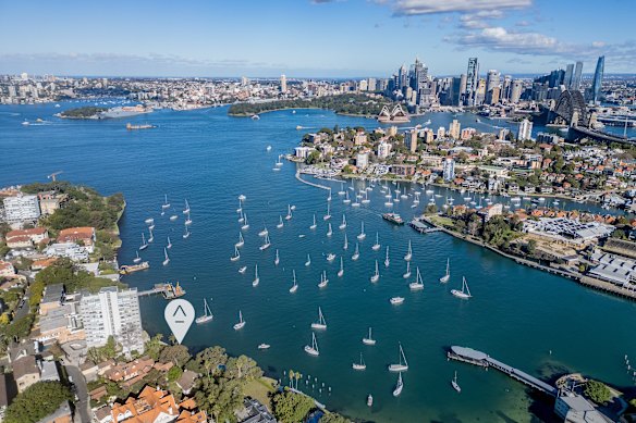 Neighbourhoods such as Kurraba Point can offer better value homes than nearby suburbs.