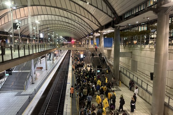 Getting home from the World Cup semi-final wasn’t easy.