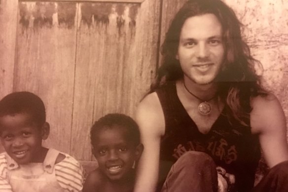 Brett Sutton in Zanzibar in 1991.