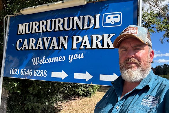 Murrurundi Caravan Park operator Don Kemble said holidaymakers are cancelling amid fuel shortage fears. 