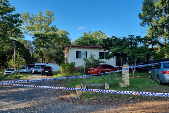 The bodies of a man and woman were found inside a home on Redhead Street in Doolandella about 7pm on Tuesday.

