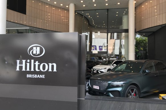 The Hilton in Brisbane has been taken over by InterContinental Hotels and Resorts.