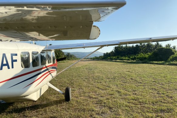 The flight with MAF.