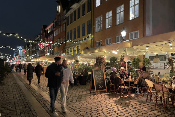 Denmark has bumped up closing time for restaurants and bars. But groups still congregate, indoors and outdoors, in many of Copenhagen’s canal-lined neighbourhoods. 