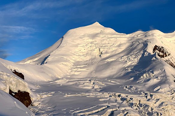 Himlung Himal in Nepal stands at an elevation of 7126 metres.