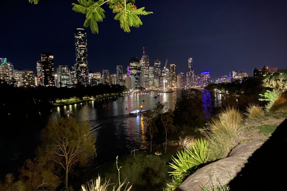 The view from Kangaroo Point cliffs, 200 years after the river was first explored by John Oxley.