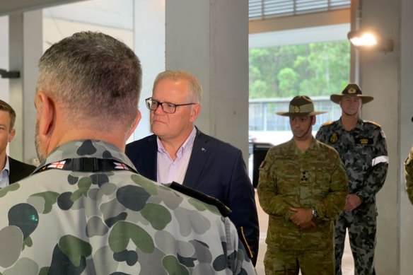 Prime Minister Scott Morrison is in Queensland today. 