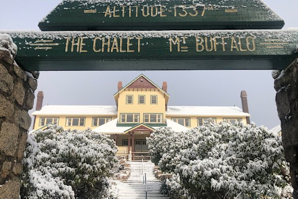 Mount Buffalo Chalet, for years a place of healing.