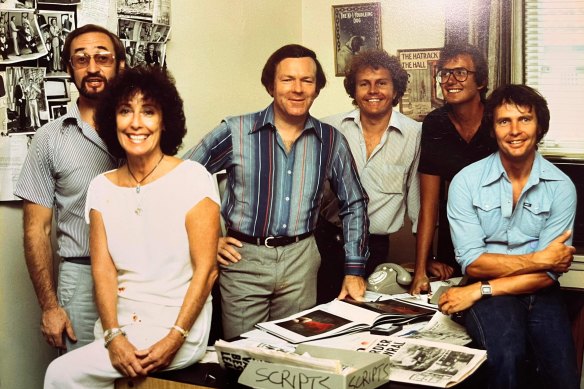 Mike Walsh Show Production Team:  Bill Wallace (writer) Pat Lavelle (Segment Producer) Mike Walsh (Host and Executive Producer) John Chapman (Producer), the author (Segment Producer), David Price (Executive Producer) 1977