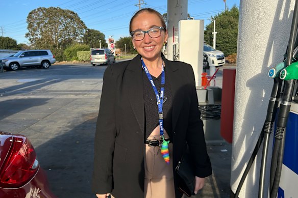 Vanessa Johnson says the Liberal Party’s fuel policy wouldn’t change her decision to vote Greens.