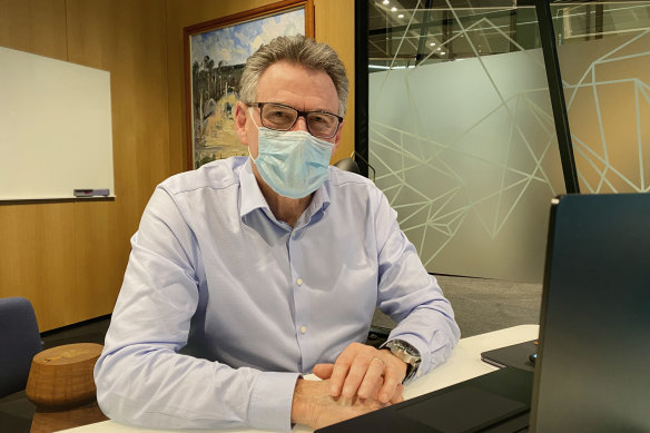 NAB CEO Ross McEwan says Australians in lockdown deserve certainty about vaccination targets.