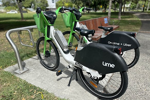 Share bikes have made a comeback.