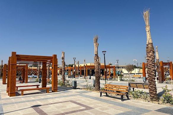 Nile waterfront in the city of Luxor