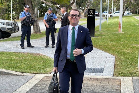 National MP Lachlan Hunter.