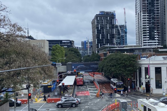 Brisbane City Council will introduce a free bus service around South Brisbane that will run through Grey Street, Montague Road and Vulture streets  from 2023 as roadworks intensify.