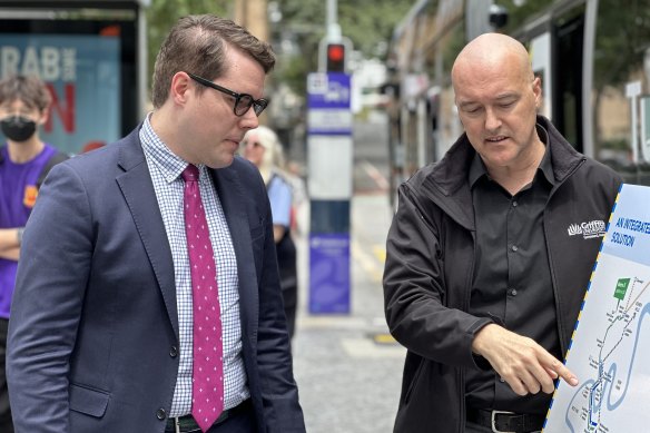 Councillor Ryan Murphy and Professor Matthew Burke discuss Brisbane’s new bus network.