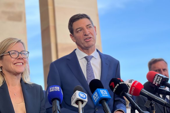 Basil Zempilas is the new opposition leader in WA.