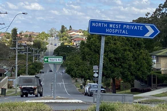 Environmental concerns plus residential build-up near Stafford and Chermside has ruled out widening Trouts Road into a four-lane highway.
