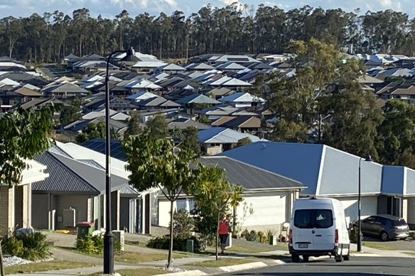 Thousands of new homes are emerging in the Ripley Valley, boosting its population by 4200 in the past 12 months.