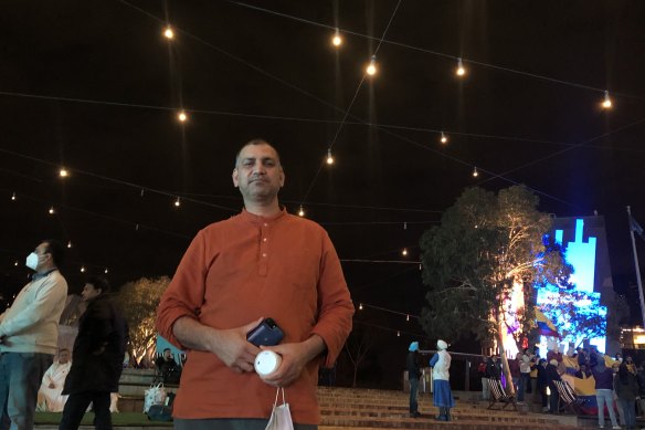 Jai Bharagwaj is worried about his parents in Delhi.