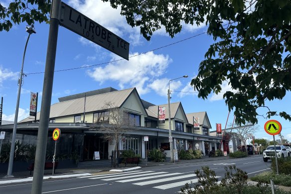 The highest number of pedestrians hit by cars in Brisbane was recorded at this Latrobe Terrace crossing.
