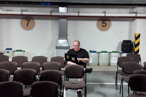 Rob Harris filed an insightful piece on Kyiv this week from a bomb shelter under the city. 