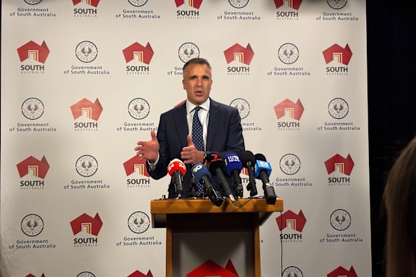 Premier of South Australia Peter Malinauskas.