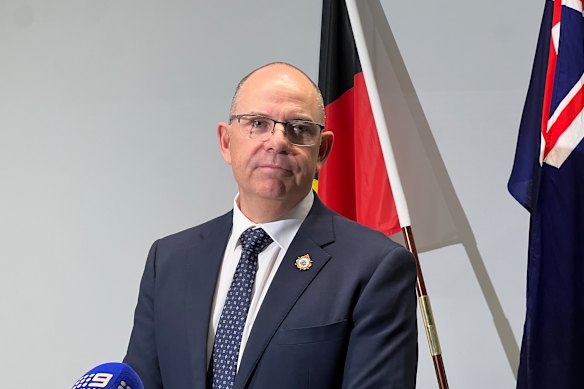 WA Corrective Services Commissioner Brad Royce.