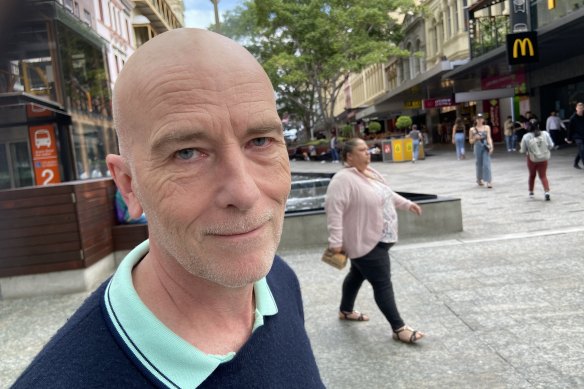 Englishman Alan Marshall believes the name of the Queen Street Mall should not change because it is not named after Queen Elizabeth II.