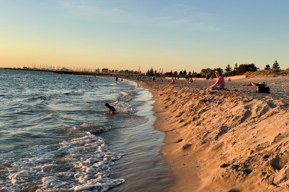 The beach will return, according to Professor Charitha Pattiaratchi, but not the way it was. There will always be a loss.