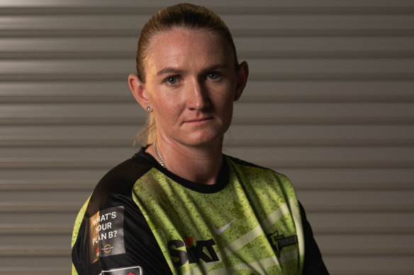 Sydney Thunder player Sammy-Jo Johnson.