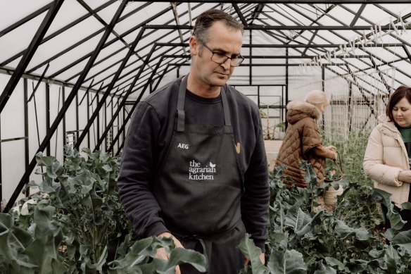 Agrarian Kitchen co-founder and chef Rodney Dunn wanted to reinforce where the food served was coming from.