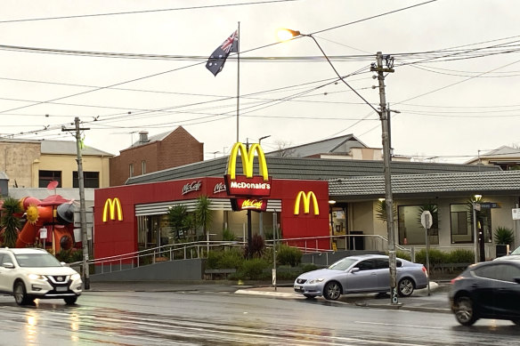 McDonald’s on Racecourse Road, Flemington, is among latest COVID-19 exposure sites.