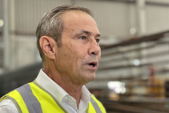 WA Premier Roger Cook.