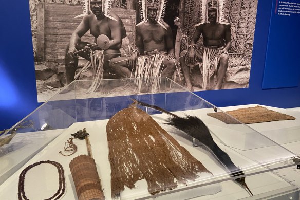 Not all Indigenous objects and remains are allowed to be viewed like these in the Queensland Museum.