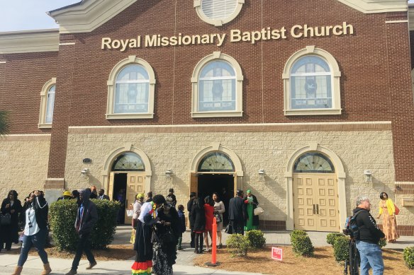 The Royal Missionary Baptist Church in North Charleston.