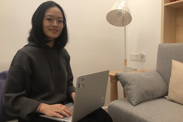 Chinese student Katherine Qi is enrolled at the University of NSW. 