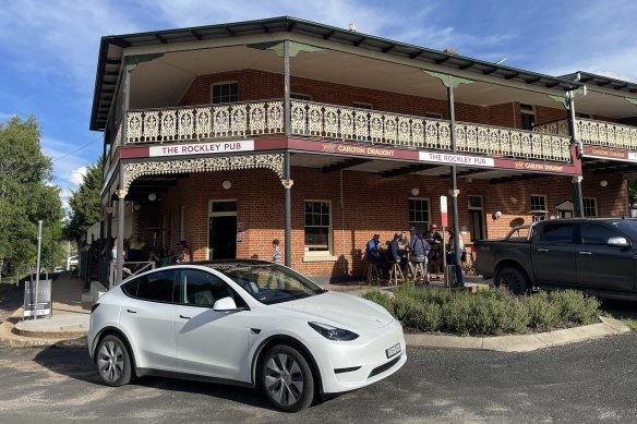 The Rockley Pub – slow on the EV uptake.