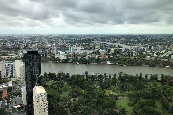 Brisbane and the rest of south-east Queensland woke up to a surprising weather change on Monday morning after days of warm temperatures.