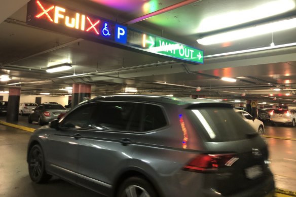 Christmas Eve is one of the busiest times of the year, and Chatswood's Westfield car park had more prangs than any other parking lot in NSW. 