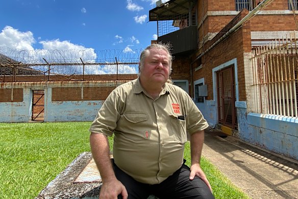Prison tour guide and author Jack Sim is unsure when his Boggo Road Gaol tours will resume.