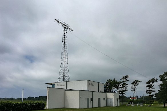 Putting the “grim” into Grimeton. The UNESCO World Heritage-listed radio building.