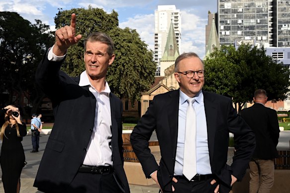 Cabinet secretary Andrew Charlton and Prime Minister Anthony Albanese are fighting against building rhetoric about changes to capital gains tax relief. 