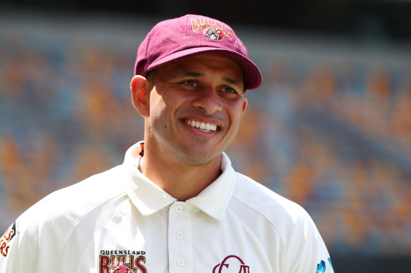 Difficult times for Usman Khawaja. 