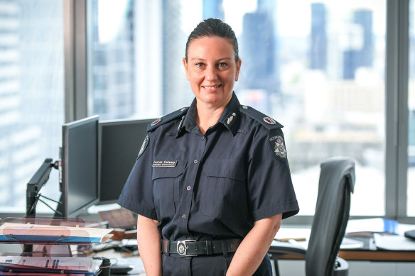 Victoria Police Family Violence Command chief Lauren Callaway