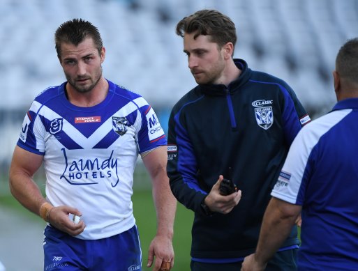 Kieran Foran has played his last game for the Bulldogs after injuring his pec on Saturday.